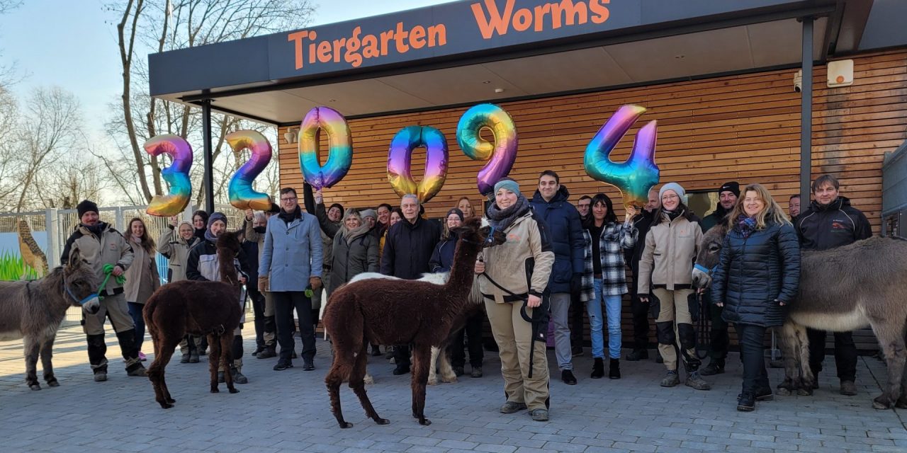 320.094 Besucher in 2023 – Tiergarten Worms verzeichnet zum dritten Mal in Folge einen Besucherrekord