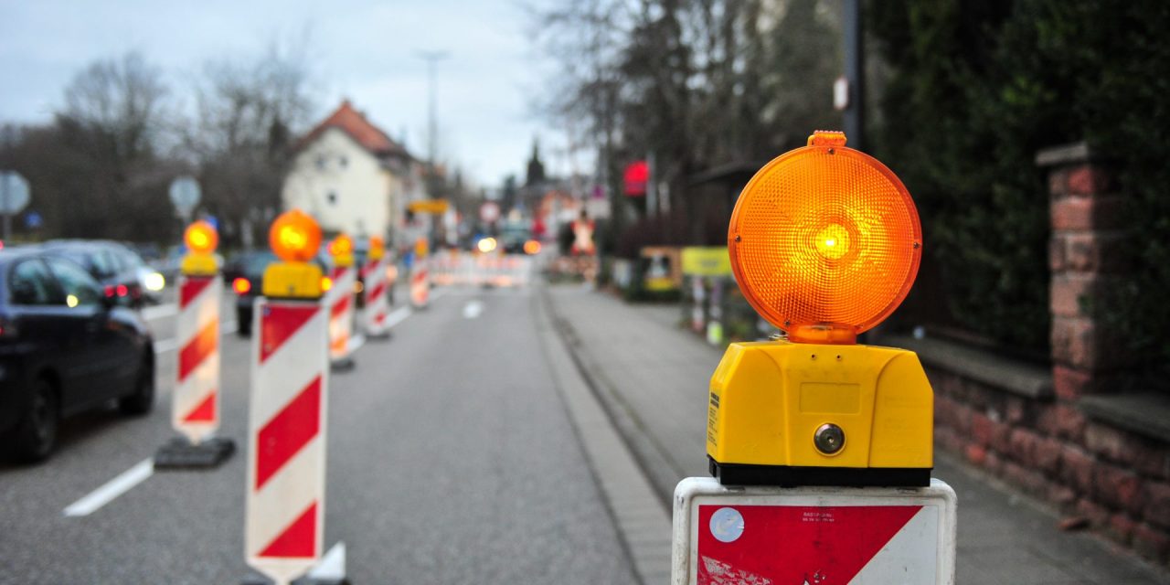 Worms – Mainzer Straße B 9 Verkehr läuft wieder 2-streifig über die Pfrimm